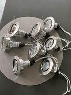 8 Spotjes nieuwstaat zit 1 led bij, Ophalen of Verzenden, Zo goed als nieuw, Led