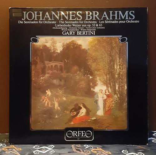 2 LP BRAHMS 'SERENADEN' (GARY BERTINI), Cd's en Dvd's, Vinyl | Klassiek, Gebruikt, Romantiek, Orkest of Ballet, 12 inch, Ophalen of Verzenden