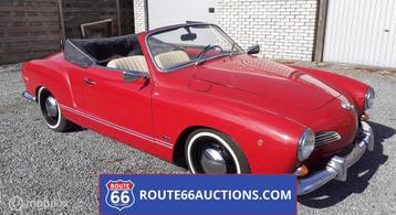 Volkswagen Karmann Ghia Cabriolet | Route 66 auctions, Achat, Intérieur cuir, Entreprise, Autre carrosserie