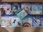 Frozen 8 boeken + story teller, Jongen of Meisje, Sprookjes, Zo goed als nieuw, Ophalen