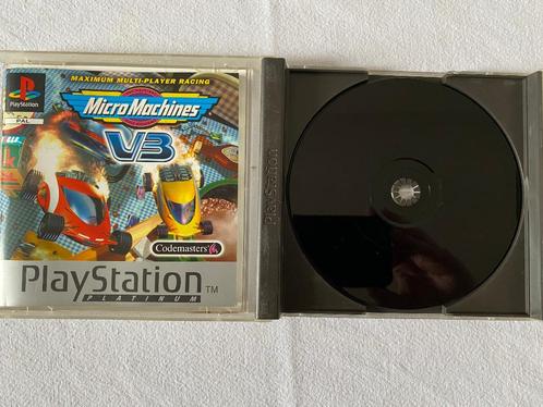 Micro Machines Platinum PS1, Games en Spelcomputers, Games | Sony PlayStation 1, Gebruikt, Ophalen of Verzenden