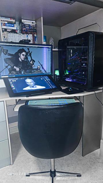 Pc pour la conception 3D et Gaming, Informatique & Logiciels, AMD Threadripper 1950, Asus, 12TO, Utilisé
