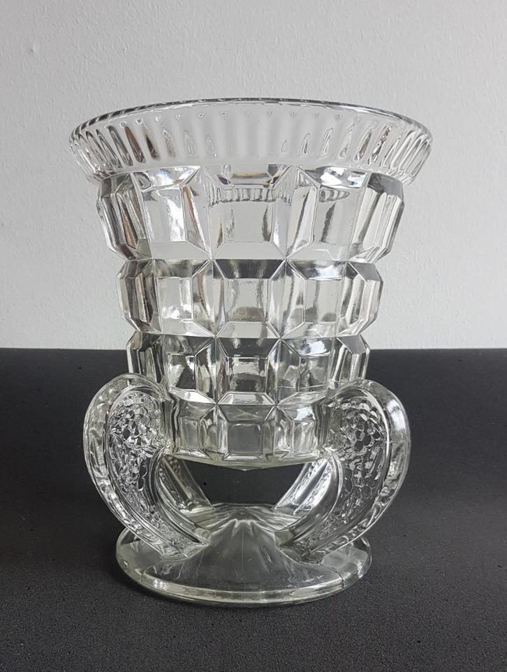LIBOCHOVICE - Feigl & Morawetz - Vaas - Nr 1483 - ART DECO, Antiek en Kunst, Antiek | Glaswerk en Kristal, Ophalen of Verzenden