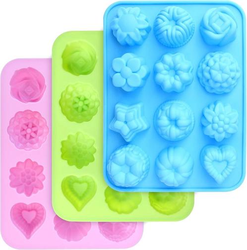 silicone vormen bloem voor bakken en kaarsen, Hobby en Vrije tijd, Knutselen, Nieuw, Gereedschap of Accessoires, Ophalen of Verzenden