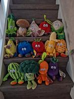 14 superleuke knuffels van groenten en fruit, Kinderen en Baby's, Speelgoed | Knuffels en Pluche, Ophalen, Zo goed als nieuw