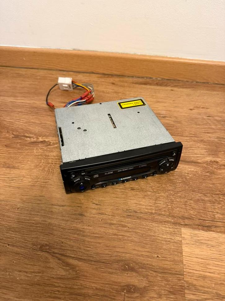 Blaupunkt San Remo CD31 autoradio - CD/ RDS werkend., Auto diversen, Autoradio's, Gebruikt, Ophalen