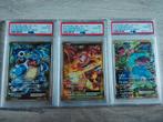 Sequential Cp6 charizard blastoise en venusaur psa 10, Ophalen, Zo goed als nieuw