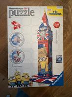 3D puzzel Minions, Ophalen of Verzenden, Minder dan 500 stukjes, Zo goed als nieuw, Rubik's of 3D-puzzel