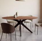 Naanim ovale tafel 180x110 cm | Bijna nieuw | NieuwP €709, Overige materialen, 100 tot 150 cm, 150 tot 200 cm, Zo goed als nieuw