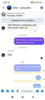 Wilt aub ene schollie Wakkie my sturen u van aalst