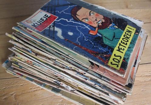 stapel weekblad Kuifje jaren 50 - 60 prijs voor alle, Livres, BD, Utilisé, Plusieurs BD, Enlèvement ou Envoi