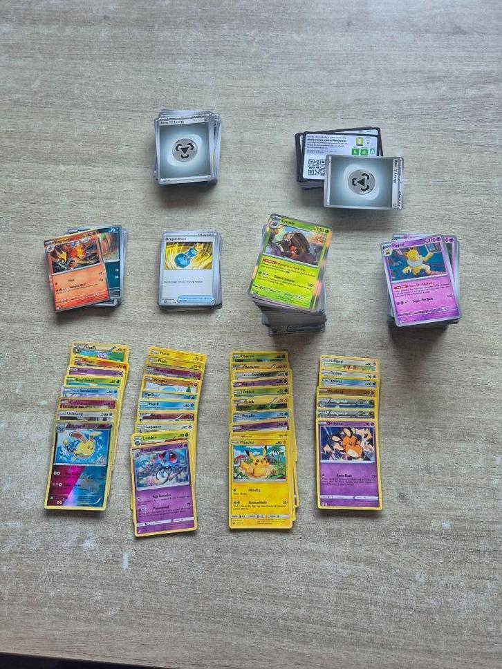 Pokémon 570 kaarten, Hobby en Vrije tijd, Verzamelkaartspellen | Pokémon, Zo goed als nieuw, Meerdere kaarten, Ophalen of Verzenden