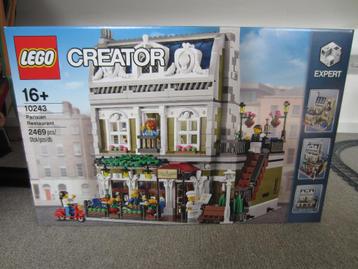 Lego creator expert 10243 Parisian restaurant NEUF disponible aux enchères