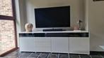 witte tv kast, Ophalen, 200 cm of meer, Minder dan 100 cm, 25 tot 50 cm
