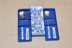 5 sets chinese metalen eetstokjes en lepel, Huis en Inrichting, Keuken | Bestek, Nieuw, Ophalen of Verzenden, Bestekset, Inox of Chroom