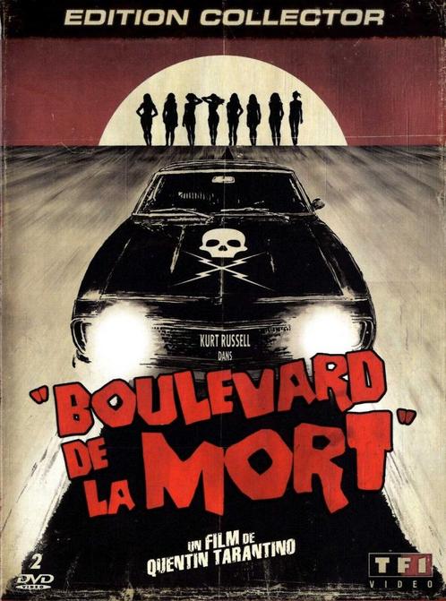 Coffret Collector 2xDVD BOULEVARD DE LA MORT Q.TARANTINO, CD & DVD, DVD | Thrillers & Policiers, Comme neuf, Thriller d'action