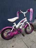 Volare Heart Cruiser -12 inch - 3-4 jaar - Wit Paars, Fietsen en Brommers, Ophalen, Zo goed als nieuw, 14 inch of minder, Handrem