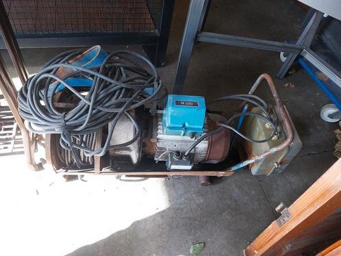 Goederen lift/bouwlift /lier/takel/electrisch, Doe-het-zelf en Bouw, Bouwliften, Gebruikt, Bouwlift, Ophalen