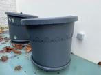 2 Pots plantes extérieurs sur roulettes, Jardin & Terrasse, 40 cm ou plus, 40 à 70 cm, Rond, Comme neuf