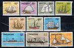 Postzegels uit Singapore - K 3910 - schepen, Postzegels en Munten, Postzegels | Azië, Zuidoost-Azië, Verzenden, Gestempeld
