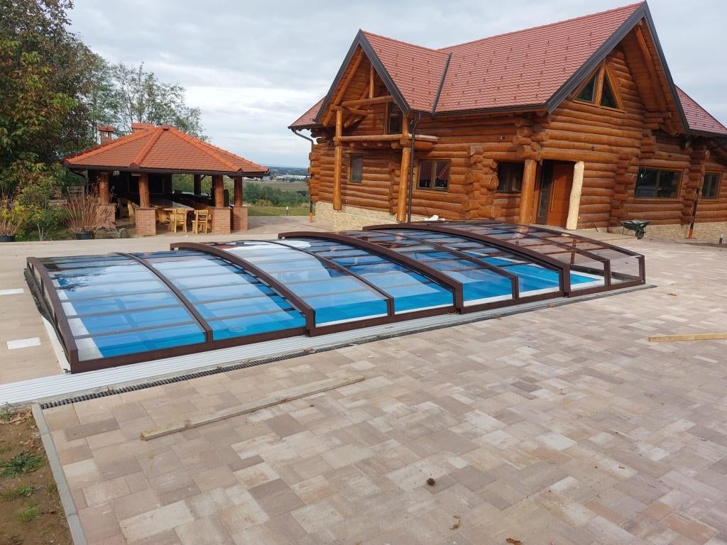 Zwembadoverdekking / pool cover 4,6x8,5x0,8m, kleur DB703, Tuin en Terras, Zwembad-toebehoren, Nieuw, Overige typen, Ophalen of Verzenden