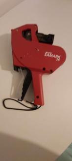Etiketeermachine Samark, Ophalen, Gebruikt