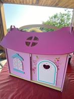 Houten poppenhuis, Kinderen en Baby's, Speelgoed | Poppenhuizen, Ophalen, Poppenhuis