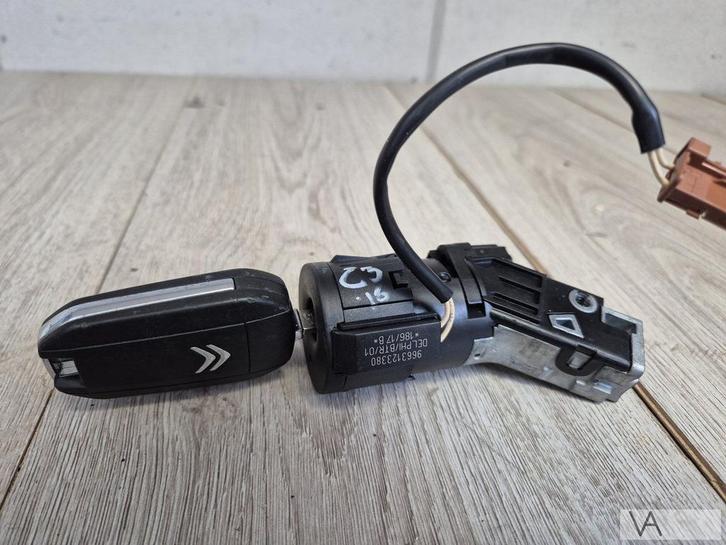 Citroen C3 DS3 C4 picasso contactslot met sleutel 2010 -2021, Auto-onderdelen, Carrosserie, Citroën, Gebruikt, Ophalen of Verzenden