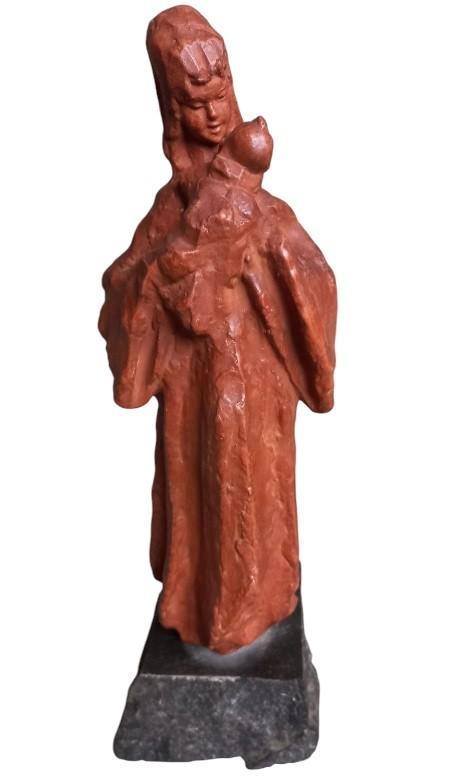 Ernest Patris terracotta beeld. 1909-1981., Antiquités & Art, Art | Sculptures & Bois, Enlèvement