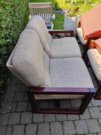Vintage seneca 1950 - 1960s salon set, Huis en Inrichting, Zetels | Complete zithoeken, Ophalen, Gebruikt, Hout, Retro vintage