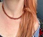 Collier en ambre, Enlèvement ou Envoi, Comme neuf, Argent, Argent