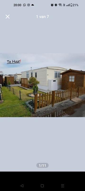 Stacaravan te huur blankenberge/wenduine, Province de Flandre-Occidentale