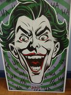 The Joker print op houten bord 40x60cm, Minder dan 50 cm, Ophalen of Verzenden, Oorspronkelijke maker, 50 tot 75 cm
