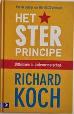 Het Ster-Principe - Uitblinken in ondernemerschap - R. Koch, Livres, Économie, Management & Marketing, Comme neuf, Richard Koch