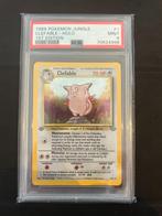 1/64 clefable 1e psa 9 €195,00 holo, Ophalen of Verzenden, Losse kaart