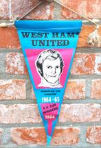 West Ham United 1965 mooie vintage voetbal vaandel, Ophalen of Verzenden, Spel
