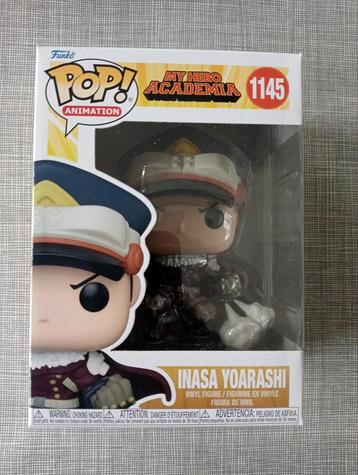 Funko pop My Hero Academia #1145 Inasa Yoarashi en parfait é, Enlèvement ou Envoi, Comme neuf