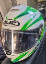 Hjc motorhelm is17 ideaal vor kawasaki liefhebber, Motoren, Kleding | Motorhelmen, Dames, HJC, Ophalen of Verzenden, Integraalhelm