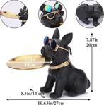 Figurine de bouledogue français en résine | Nouveau, Envoi, Neuf, Animal