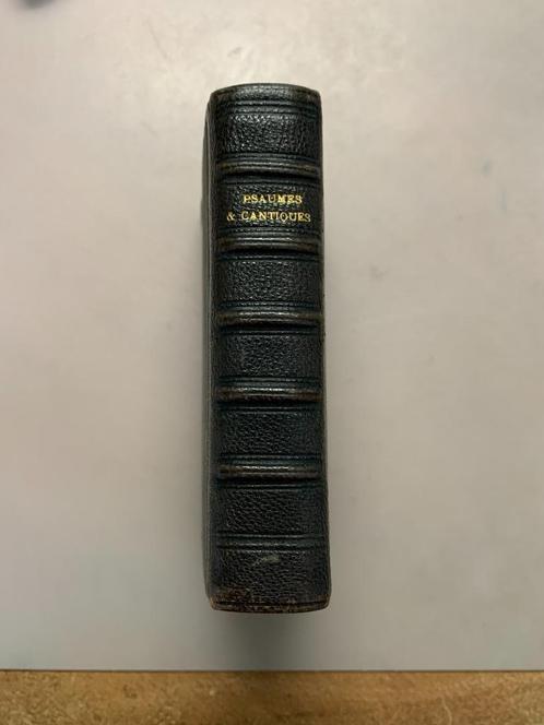 PSAUMES ET CANTIQUES 1896, Collections, Religion, Utilisé, Livre, Envoi