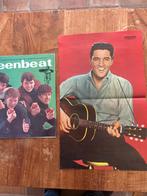 Muziekblad Teenbeat met poster Elvis Presley -1965, Verzamelen, Verzenden, Gebruikt, Boek, Tijdschrift of Artikel