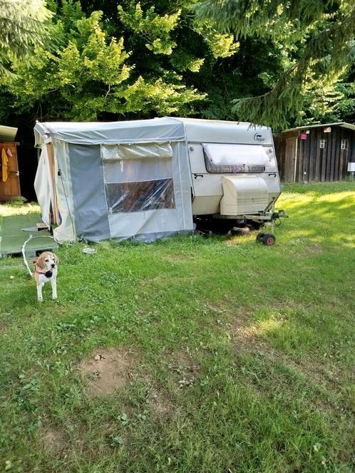 Kleine gezellige gepimpte caravan met voortent, Caravans en Kamperen, Caravans, Particulier, Chateau, Ophalen