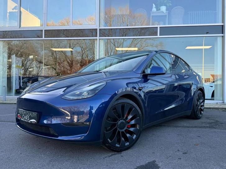 Tesla Model Y Performance Dual Motor AWD / 21INCH / 360° CA, Auto's, Tesla, Bedrijf, Te koop, Model Y, ABS, Achteruitrijcamera