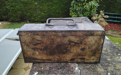 Duits WO2 MG34 pantservoertuig kist,vroeg model,leeg., Verzamelen, Militaria | Tweede Wereldoorlog, Landmacht, Kist of Geocache