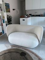 Tweezit in brushed sand, Huis en Inrichting, Ophalen, Zo goed als nieuw, 75 tot 100 cm, 125 cm of meer