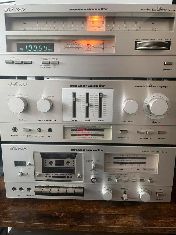 Marantz set 400, Audio, Tv en Foto, Stereoketens, Zo goed als nieuw, Ophalen