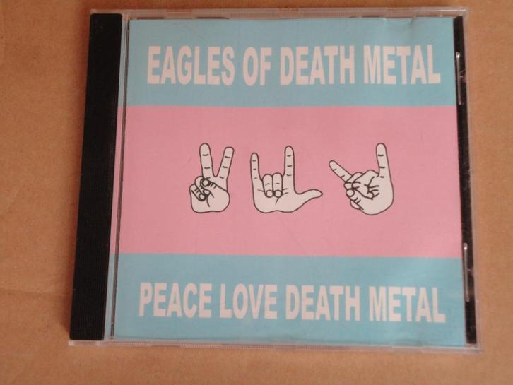 CD EAGLES OF DEATH METAL Peace Love Death Metal >>> Zie nota, Cd's en Dvd's, Cd's | Rock, Ophalen of Verzenden