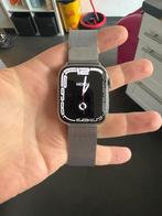 Vend Apple Watch 7 acier inox 45 + bracelet milanais