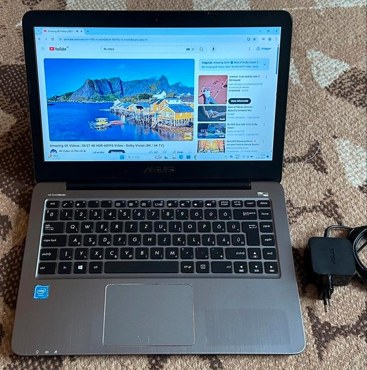 Mooie 14”Asus/Dual core N3350/4gb ram/64gb ssd/Win 11/office, Computers en Software, Laptop-opladers, Zo goed als nieuw, Ophalen