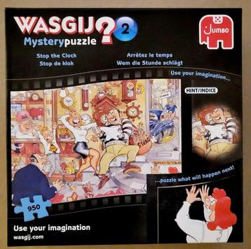 Puzzel Wasgij Mystery nr. 2 950 st "Stop de klok"